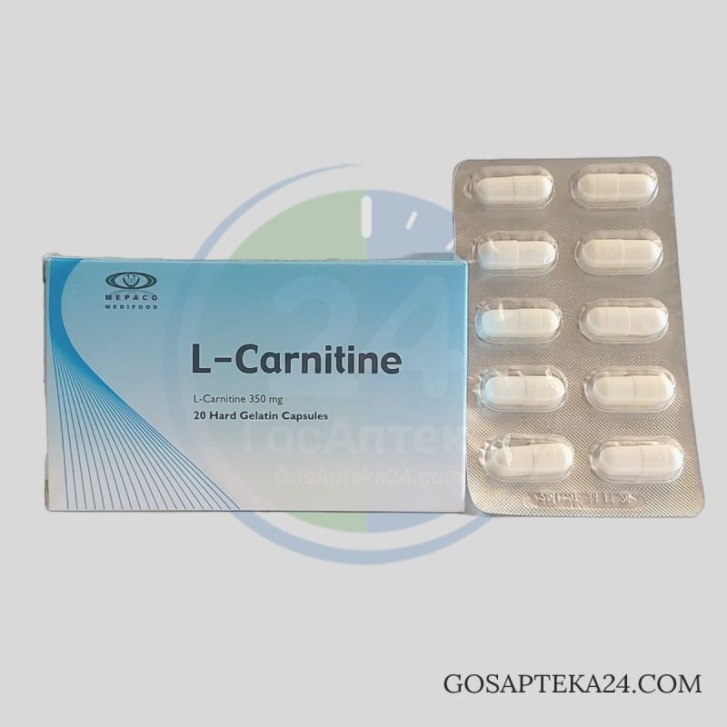 L-Карнитин 350 мг, 20 капсул