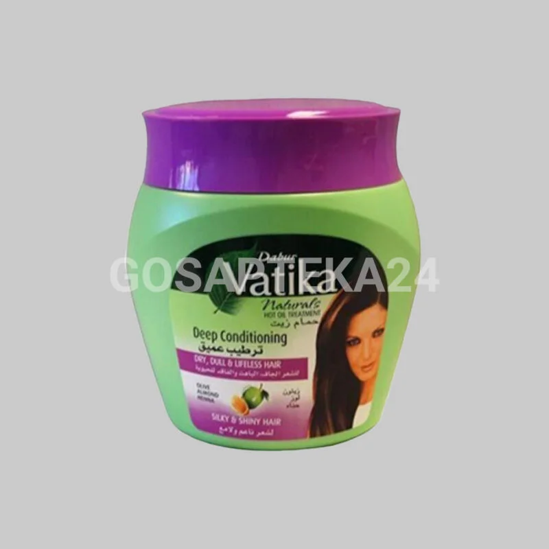 Dabur Vatika Маска с оливковым маслом, миндалем и экстрактом хны