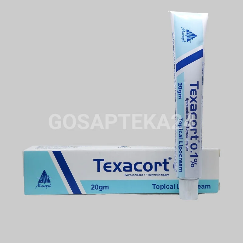 Тексакорт 0,1% крем 20 грамм